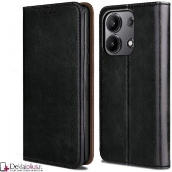 Telone grynos odos dėklas - juodas (Xiaomi Redmi Note 13 4G)